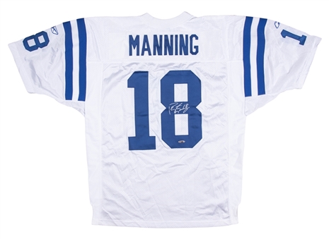 Peyton Manning Signed Indianapolis Colts Road Jersey (UDA)